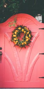 Miscellanea,Decoration,Miscellaneous,Door,Wreath