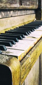 Miscellanea,Dust,Miscellaneous,Old,Keys,Piano