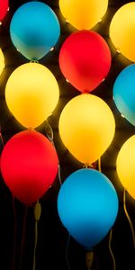 Miscellanea,Lamps,Air Balloons,Miscellaneous,Motley,Lamp,Multicolored,Balloons