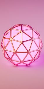 Miscellanea,Miscellaneous,Ball,Facets,Polyhedron,Face,Metal,Metallic