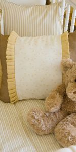 Miscellanea,Miscellaneous,Bear,Arena,Playpen,Cushions,Pillows