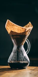 Miscellanea,Miscellaneous,Beverage,Chemex,Kemex,Surface,Glass,Drink,Coffee