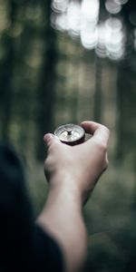 Miscellanea,Miscellaneous,Blur,Smooth,Journey,Glare,Hand,Compass