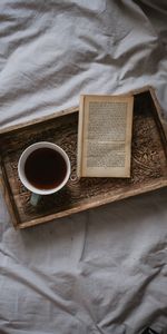 Coupe,Thé,Confort,Une Tasse,Plateau,Divers,Livre