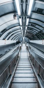 Miscellanea,Miscellaneous,Escalator,Subway,Tunnel,Metro,Grey