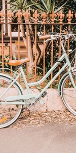 Miscellanea,Miscellaneous,Fence,Street,Bicycle