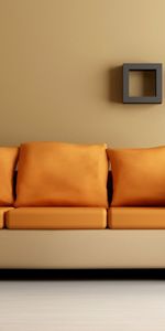 Miscellanea,Miscellaneous,Furniture,Leather,Sofa,Skin,Beige