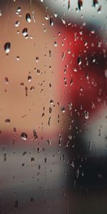 Miscellanea,Miscellaneous,Fuzzy,Drops,Glass,Blurred,Rain