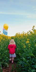 Globos,Miscelánea,Misceláneo,Claro,Polyana,Humor,Estado Animico,Niña,La Chica