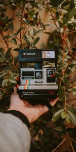 Miscellanea,Miscellaneous,Hand,Camera,Polaroid,Retro