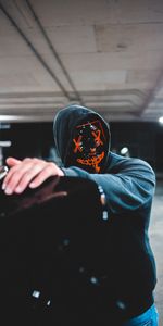 Miscellanea,Miscellaneous,Human,Person,Hand,Mask,Hood