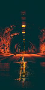 Miscellanea,Miscellaneous,Illumination,Arch,Tunnel,Underground,Lighting