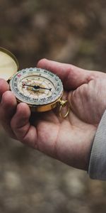 Miscellanea,Miscellaneous,Journey,Hand,Compass