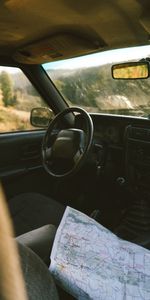 Miscellanea,Miscellaneous,Journey,Rudder,Machine,Steering Wheel,Salon,Map,Car