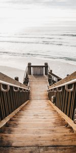 Miscellanea,Miscellaneous,Ladder,Sea,Stairs,Beach