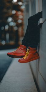 Miscellanea,Miscellaneous,Legs,Sneakers,Street,Lonely,Alone