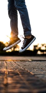 Miscellanea,Miscellaneous,Legs,Sneakers,Sunlight,Shoes,Footwear,Bounce,Jump