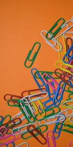 Miscellanea,Miscellaneous,Motley,Paper,Paper Clips,Paper Clip,Multicolored