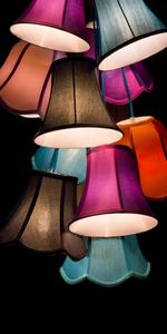 Éclairage,Abat Jour,Multicolore,Lampe,Les Lampes,Hétéroclite,Illumination,Divers,Ombre