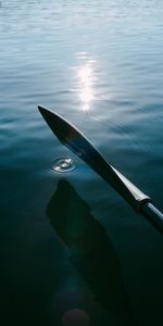 Miscellanea,Miscellaneous,Ripples,Ripple,Paddle,Oar,Water,Glare,Boat