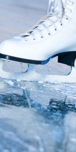 Hielo,Miscelánea,Misceláneo,Pista,Pista De Patinar,Grietas,Grieta,Patines