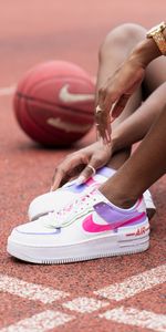 Miscellanea,Miscellaneous,Sneakers,Hands,Girl,Basketball