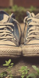 Miscellanea,Miscellaneous,Sneakers,Mud,Dirt,Shoes,Footwear,Shoelaces,Laces,Sports,Old