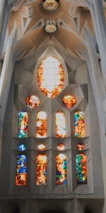 Miscelánea,Gaudí,Misceláneo,Muro Cortina,España,Vitral,Barcelona