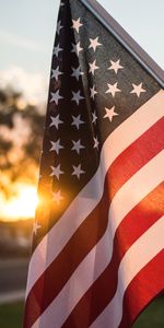 Miscellanea,Miscellaneous,United States,Sunlight,Symbolism,Usa,Flag