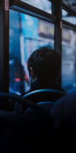 Miscellanea,Person,Trip,Miscellaneous,Window,Human,Melancholy,Headphones,Rain