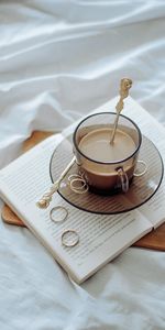 Miscellanea,Rings,Cup,Cloth,Miscellaneous,Book,Coffee