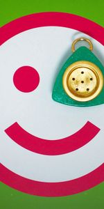 Miscellaneous,Button,Miscellanea,Eye,Smile