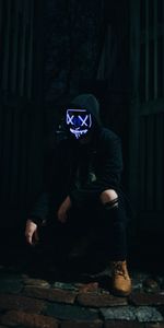 Miscellaneous,Human,Person,Miscellanea,Dark,Hood,Mask