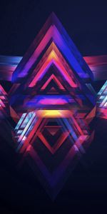 Motley,Triangle,Bright,Multicolored,Background,Abstract