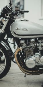 Vendimia,Kawasaki,Clásico,Retro,Motocicletas,Motocicleta,Motor