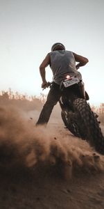 Motorcycles,Motorcycle,Bike,Dust,Wheel,Motorcyclist