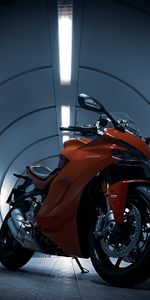 Motocyclette,Tunnel,Ducati,Moto