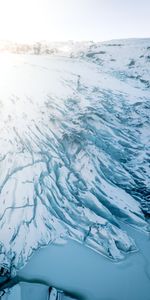 Mountain,Fog,Glacier,Nature,Ice,Snow