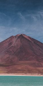 Mountain,Lake,Shore,Bank,Hill,Landscape,Nature