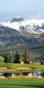 Mountain Landscape,Colorado,Rivers,Nature