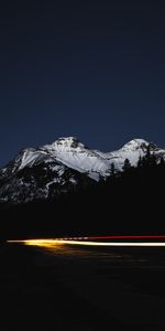 Mountain,Road,Long Exposure,Shine,Light,Dark