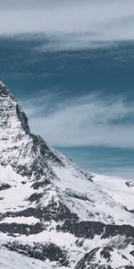 Mountain,Vertex,Top,Snowbound,Snow Covered,Landscape,Nature,Mountain Range