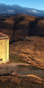 Mountains,Building,Path,Trail,Cathedral,Cities,Sky