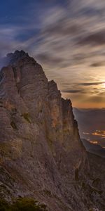 Naturaleza,Montañas,Nubes,Las Rocas,Rocas,Niebla,Pendiente,Cuesta