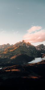 Naturaleza,Nubes,Las Rocas,Rocas,Niebla,Montañas,Vértice,Tops