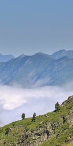 Mountains,Clouds,Slope,Dahl,Holidays,Distance