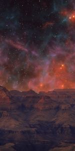 Mountains,Extraterrestrial,Universe,Alien,Planet,Landscape