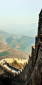 Montagnes,La Grande Muraille De Chine,Paysage