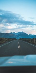 Mountains,Horizon,Road,Journey,Nature,Sky