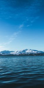 Mountains,Horizon,Snowbound,Snow Covered,Glacier,Nature,Water,Ice